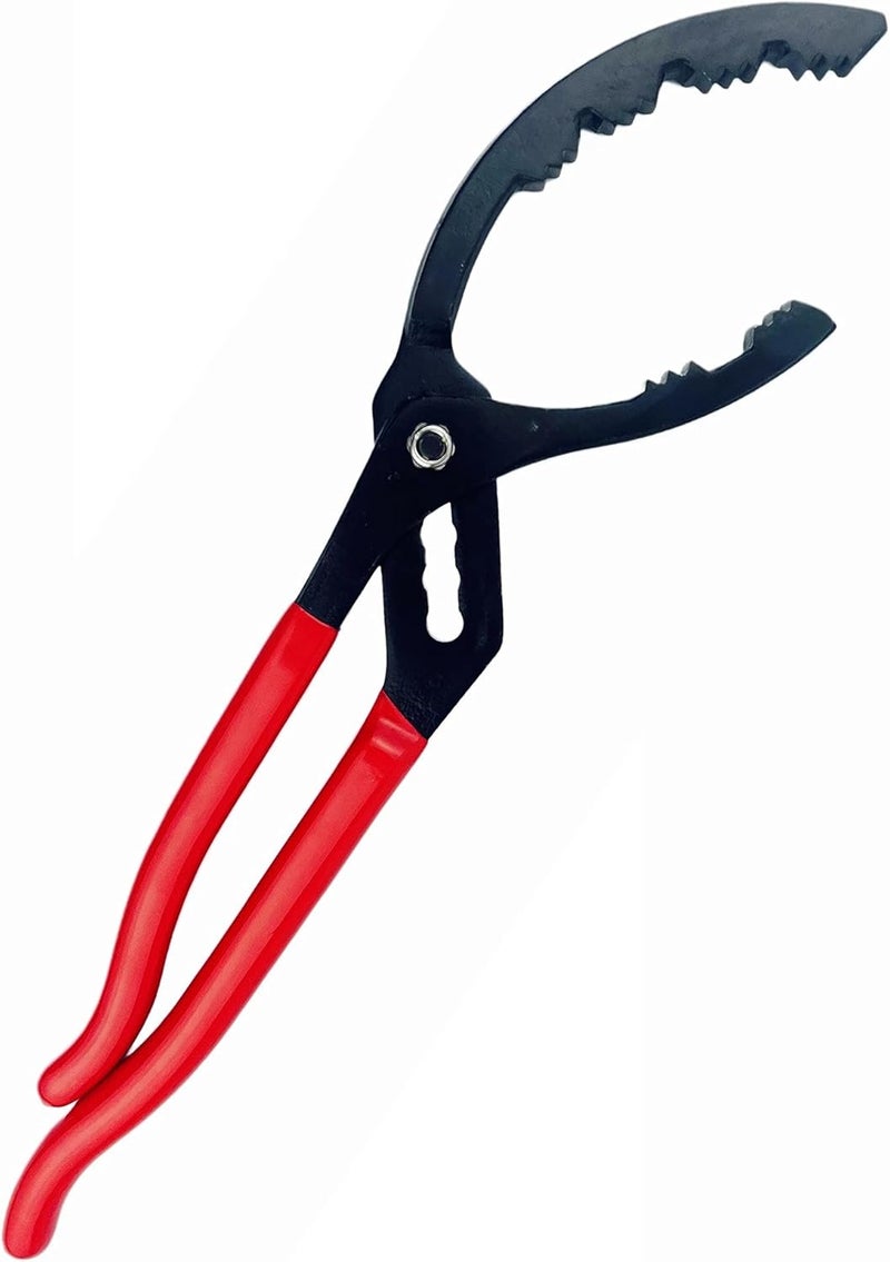 Shonee Oil Filter Wrench, 50mm to 130mm Large Adjustable Oil Filter Plier, 14" Big Oil Filter Removal Tool for Engine Filters, Conduit, Fittings - Image 4